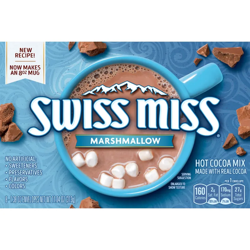 Swiss Miss Marshmallow Hot Cocoa Mix view 1
