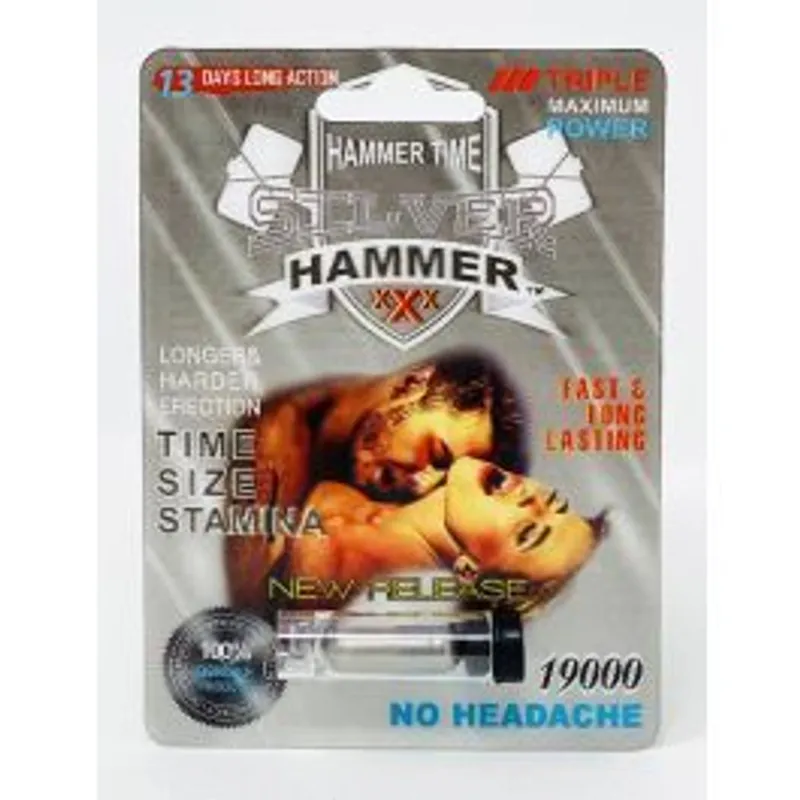 Silver Hammer Triple Maximum Power Male Enhancer Pill view 1