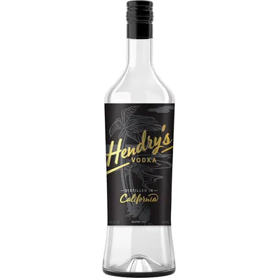 Black Market Spirits 'Hendry's' Vodka 750ml Bottle