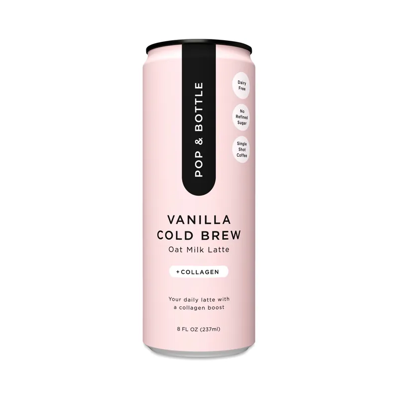Pop & Bottle Vanilla Cold Brew Oat Milk Latte view 1