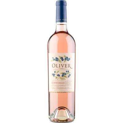 Oliver Winery and Vineyards Blueberry Moscato Fruit Wine 750mL