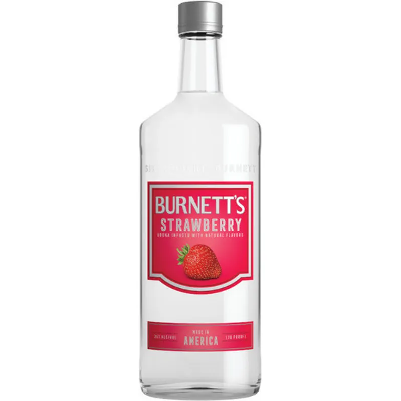 Burnetts Strawberry Vodka view 1