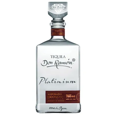 Don Ramon Platinum Reposado Cristalino Tequila 750 ml