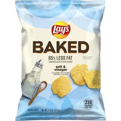Lay's Baked Salt & Vinegar Chips 1.875 oz Bag