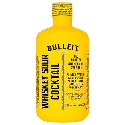 Bulleit Whiskey Sour Cocktail 375 mL