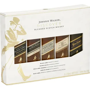 Johnnie Walker Blended Scotch Whisky Discovery Pack