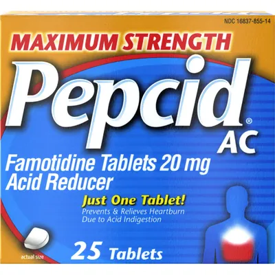 Pepcid Acid Reducer, Maximum Strength, Tablets