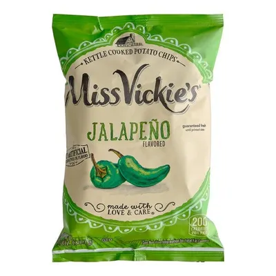 Miss Vickie's Jalapeno Kettle Cooked Potato Chips 38.9 g Bag