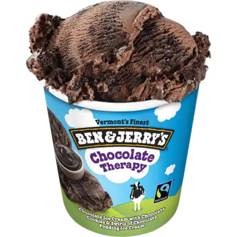 Ben & Jerry's Chocolate Therapy Ice Cream view 1
