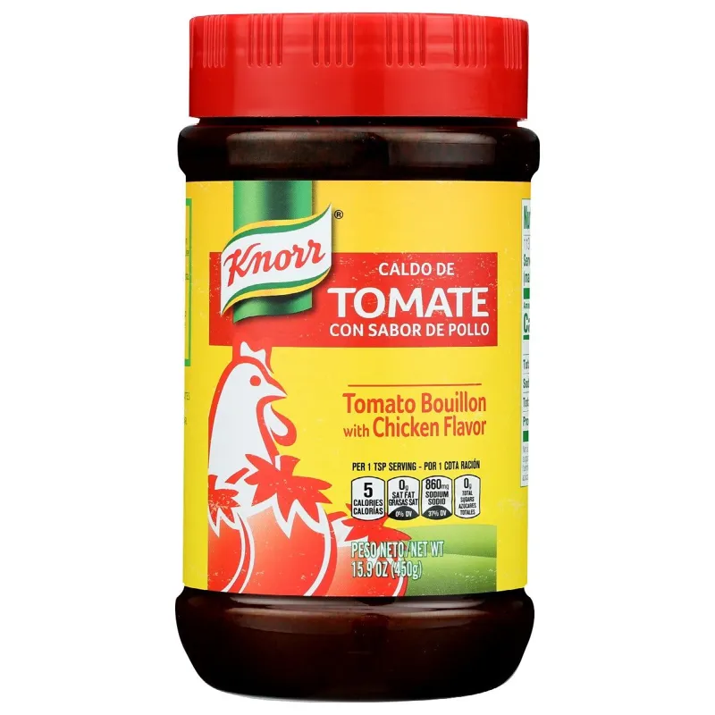 Knorr Tomato with Chicken Flavor Bouillon Powder Jar view 1