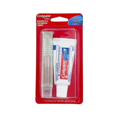 Colgate Toothpaste and Toothbrush Combo Pack 0.85 oz