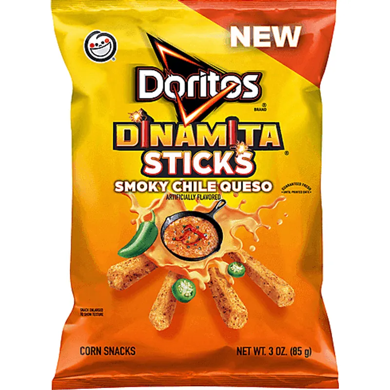 Doritos Corn Snacks Smoky Chile Queso Sticks view 1