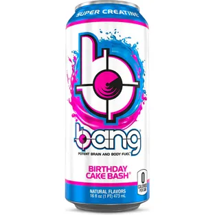 Bang Energy Drink Birthday Cake Bash