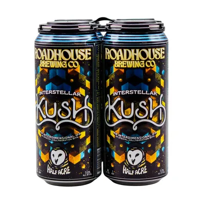 Roadhouse Brewing Interstellar Kush IPA 4 x 16 oz cans