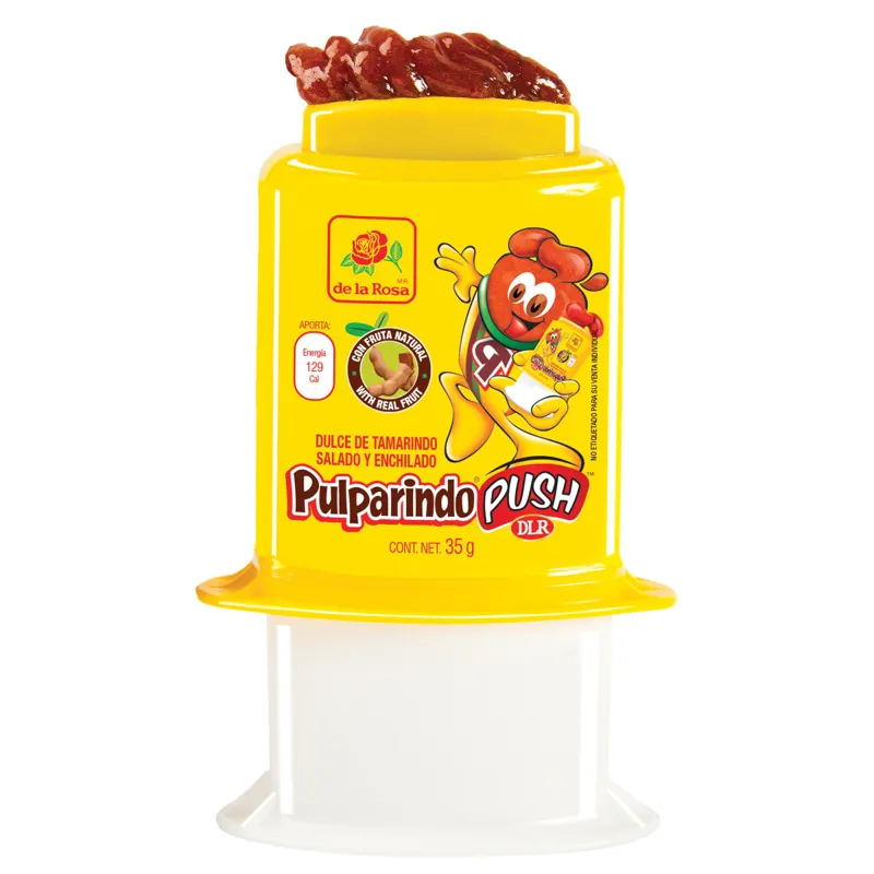 De la Rosa Pulparindo Push Tamarind Candy view 1