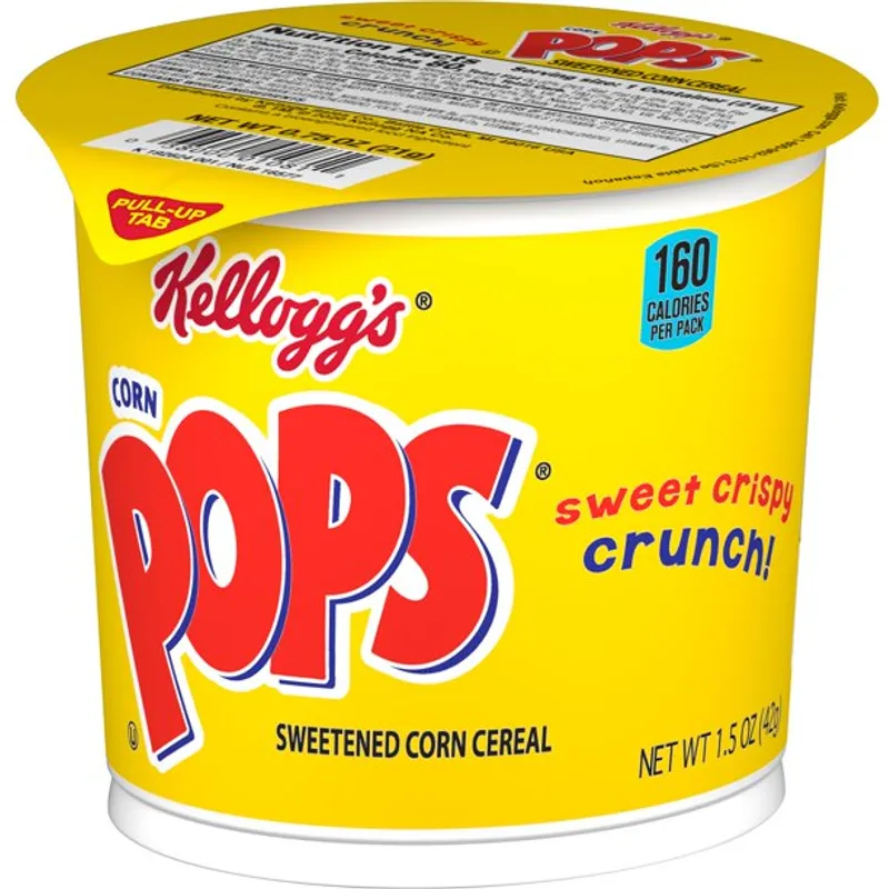 Kellogg's Corn Pops Cereal in a Cup view 1