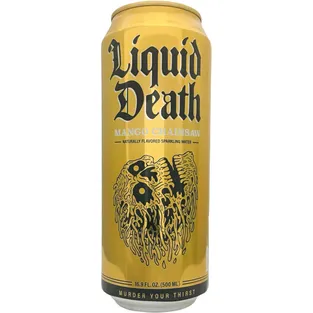 Liquid Death Mango Chainsaw