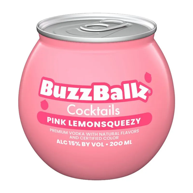 BuzzBallz Pink Lemonsqueezy Cocktail view 1