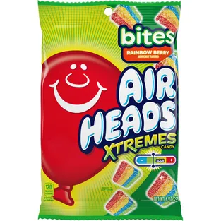 Airheads Xtremes Bites Rainbow Berry Soft & Chewy Candy