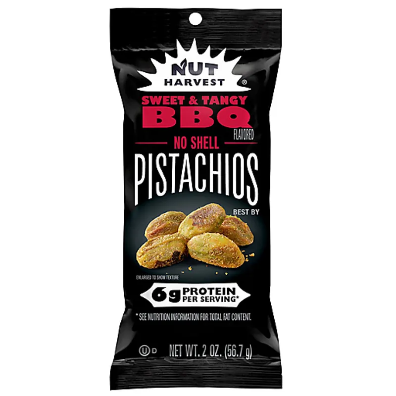 Nut Harvest Sweet & Tangy BBQ Pistachios view 1