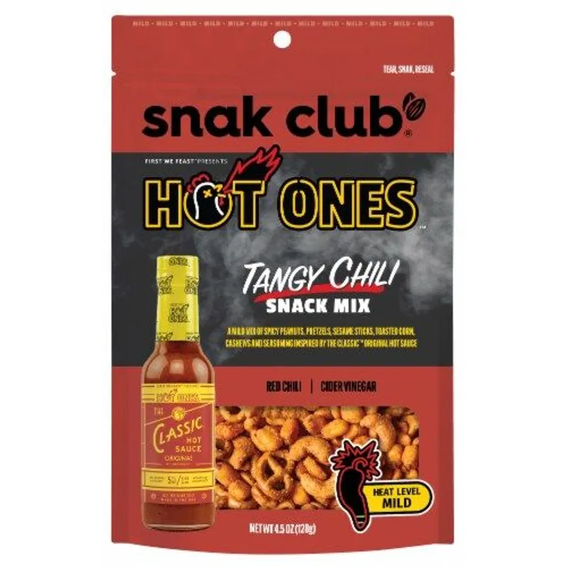 Snak Club Hot Ones Tangy Chili Snack Mix view 1