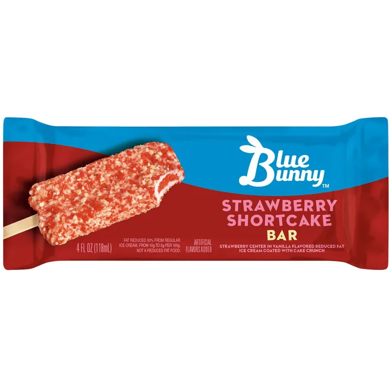 Blue Bunny Bar, Strawberry Shortcake view 1