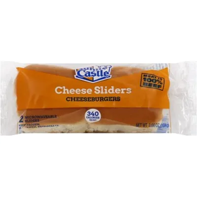 White Castle Cheese Burger 3.66oz Count