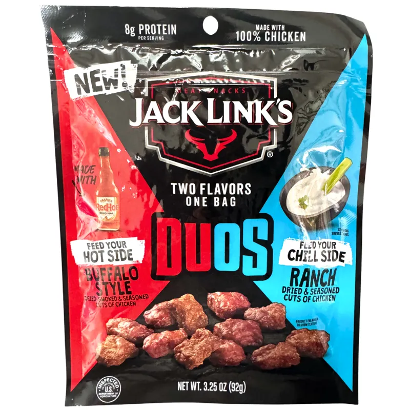 Jack Link's Duos Buffalo & Ranch Beef Jerky view 1