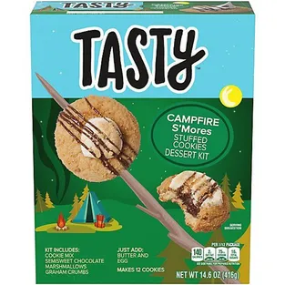 Tasty Campfire S'Mores Stuffed Cookies Dessert Kit