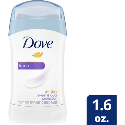 Dove Invisible Solid Fresh Deodorant 1.6oz Bottle