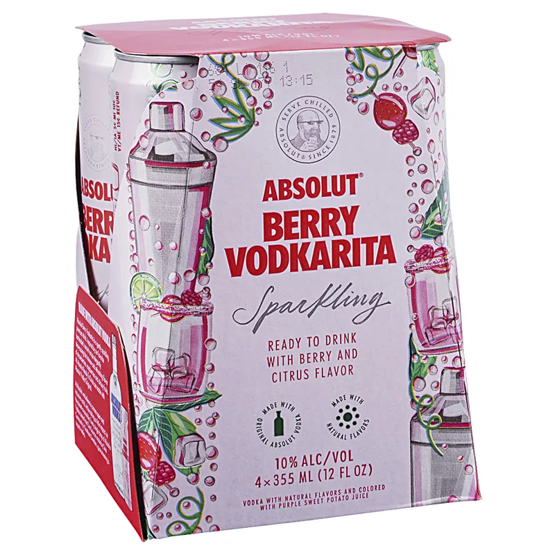Absolut Berry Vodkarita view 1