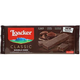Loacker Classic Double Choc Wafer Cookies