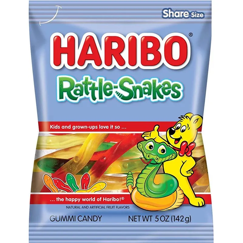 Haribo Rattlesnake Gummy Candy view 1