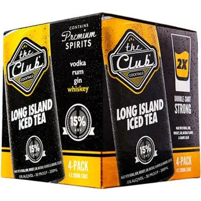 The Club Long Island Iced Tea 4 Pack 200ml