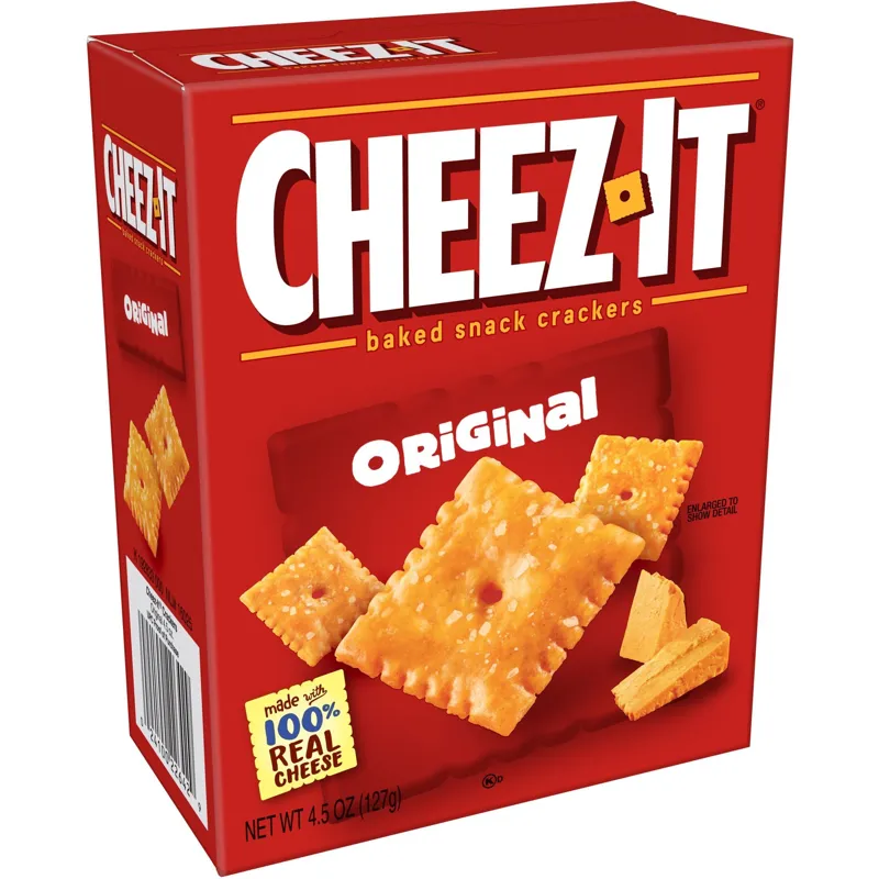 Sunshine Cheez-It Baked Snack Crackers Box view 1