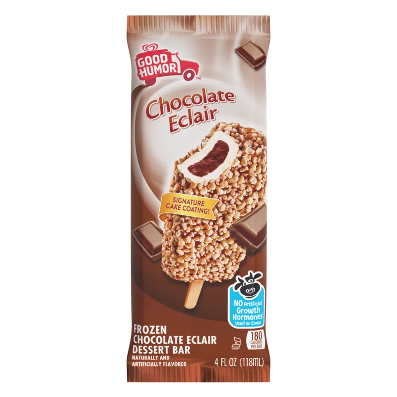 Good Humor Chocolate Eclair Ice Cream Bar view 1