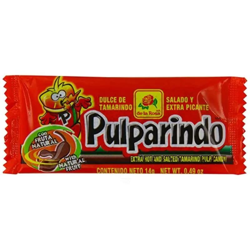 De La Rosa Pulparindo Extra Spicy Tamarind Candy view 1