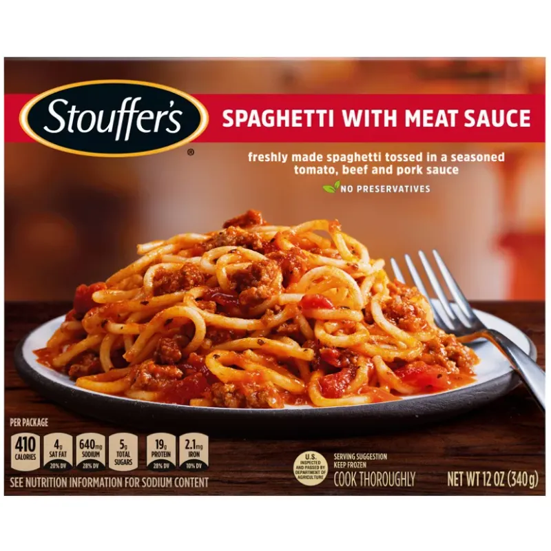 Stouffer's Spaghetti with Meat Sauce Box view 1