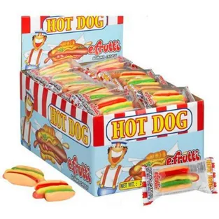 E Frutti Gummy Hot Dogs Candy
