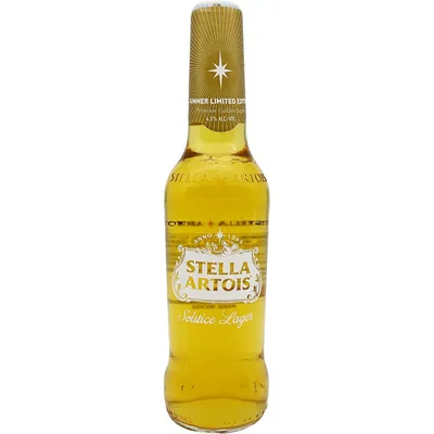 Stella Artois Solstice Lager 11.2oz bottle