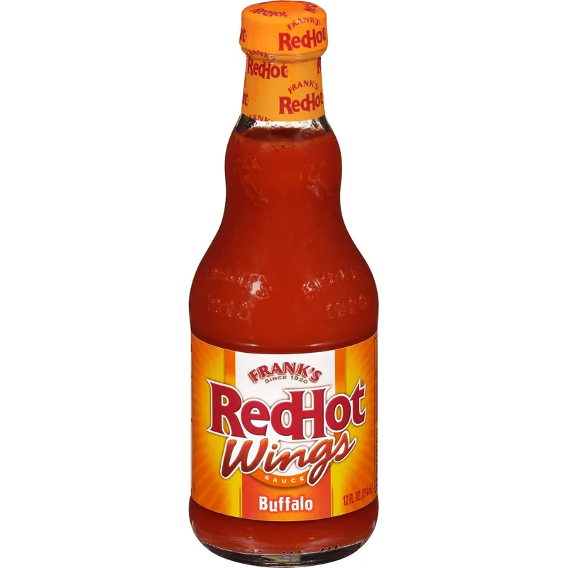 Franks Red Hot Wings Sauce Buffalo view 1