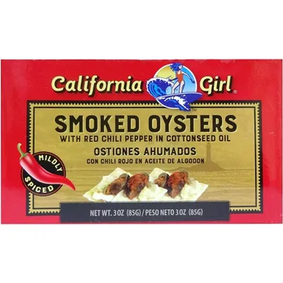 C.g Smoked Oysters 3oz