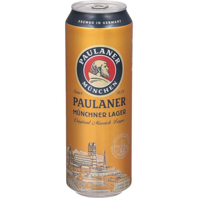 Paulaner Munchner Lager Beer view 1