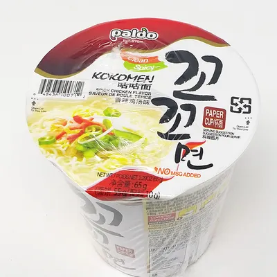 Paldo Kokomen Chicken Flavor Noodle Soup Small 65g