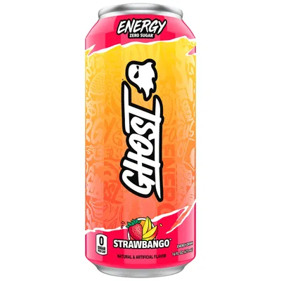 GHOST Energy Strawbango 16 oz can
