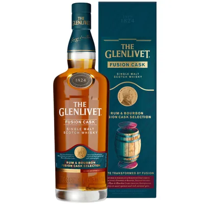 The Glenlivet Rum & Bourbon Fusion Cask Selection Single Malt Scotch Whisky 750ml