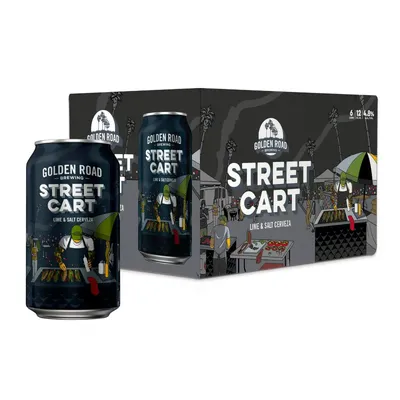 Golden Road Street Cart Cerveza 12-pack 12 oz cans