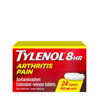 Tylenol 8 Hour Arthritis Pain Caplets 24 Count