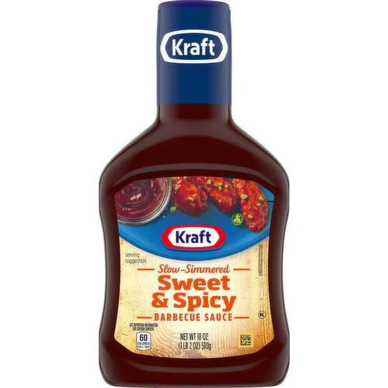 Kraft Sweet & Spicy Slow-Simmered Barbecue Sauce view 1