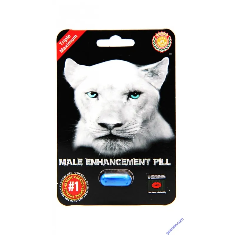 White Panther Triple Maximum Male Enhancement view 1